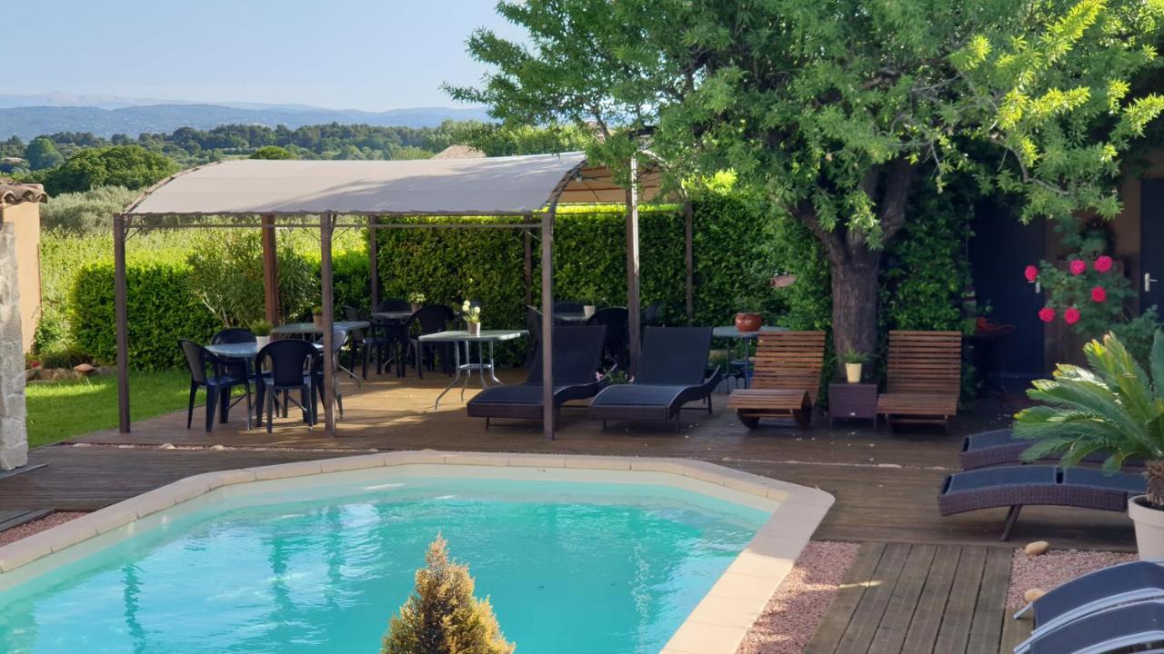 Le Jardin D'Ivana Chambres D'Hotes B&B Avec Piscine Chauffee Oppède Екстериор снимка