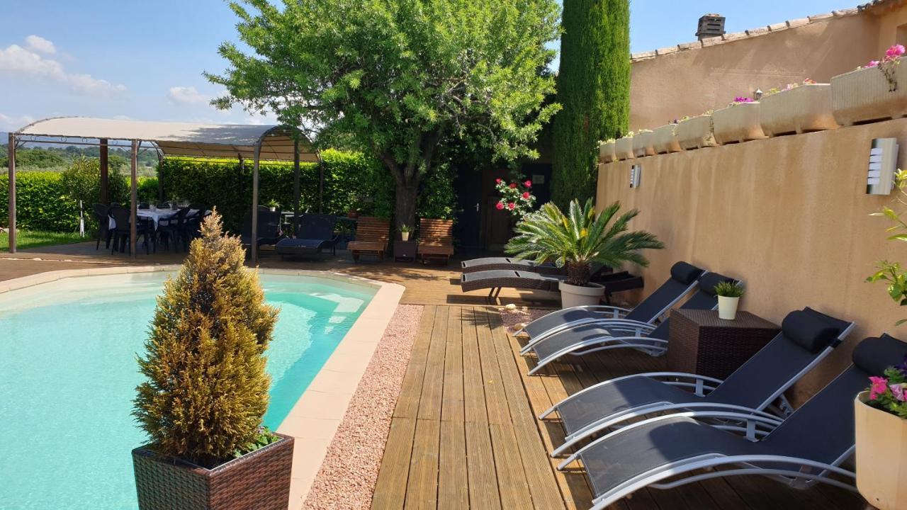 Le Jardin D'Ivana Chambres D'Hotes B&B Avec Piscine Chauffee Oppède Екстериор снимка