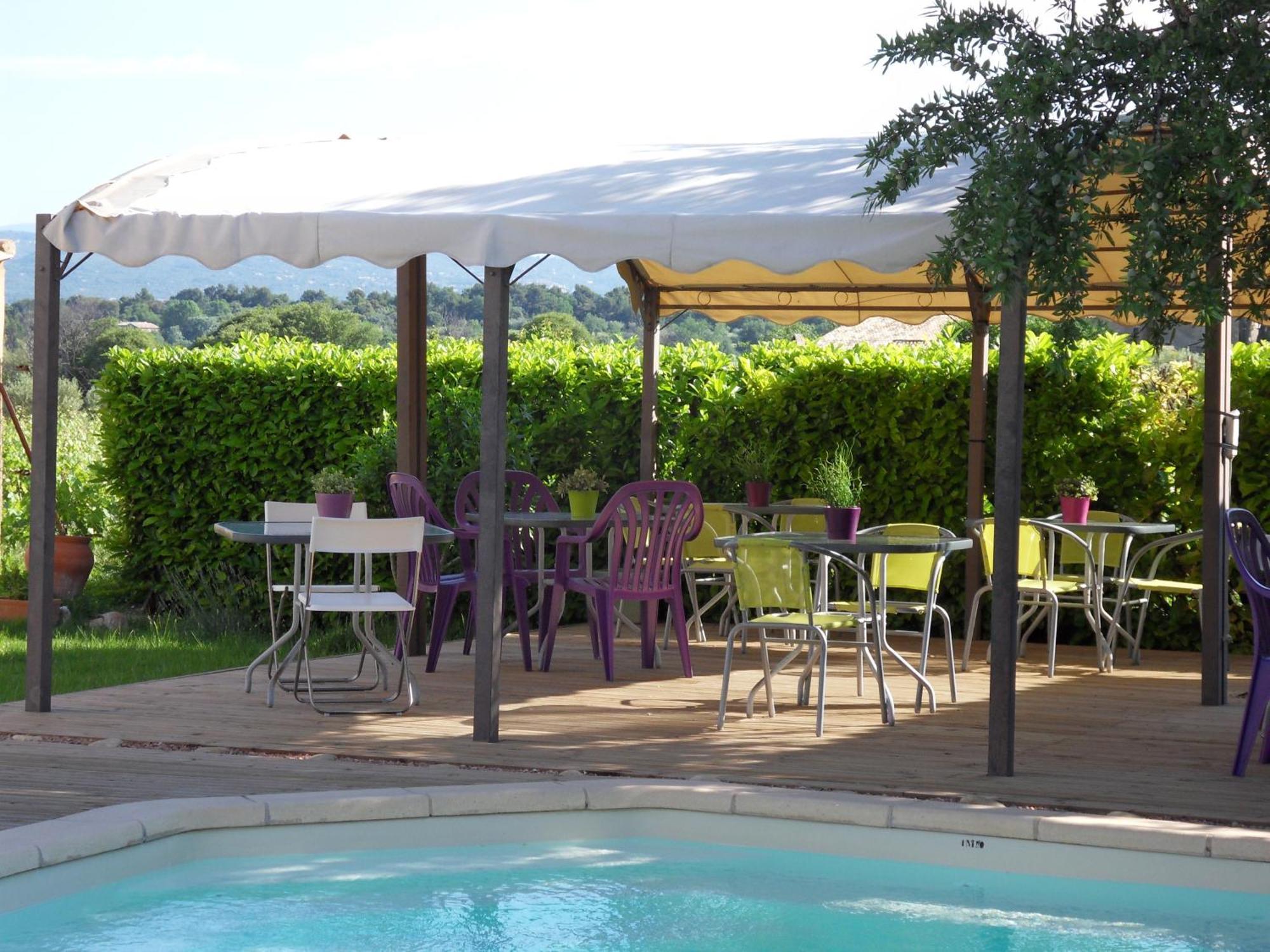 Le Jardin D'Ivana Chambres D'Hotes B&B Avec Piscine Chauffee Oppède Екстериор снимка